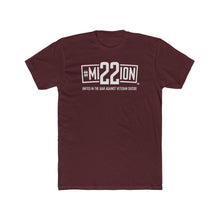 Load image into Gallery viewer, Men&#39;s - Mission 22 - T-Shirt On Front - Several Colors
