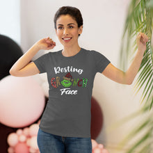 Load image into Gallery viewer, Resting Grinch Face - Women's Triblend Tee
