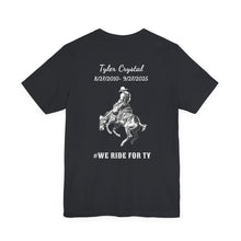 Load image into Gallery viewer, Memorial for Ty Crystal - Bronco (Print on back)- Jersey short sleeve shirt
