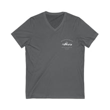 Load image into Gallery viewer, Women&#39;s Rockabilly Girl Jersey V-neck (Print on back)
