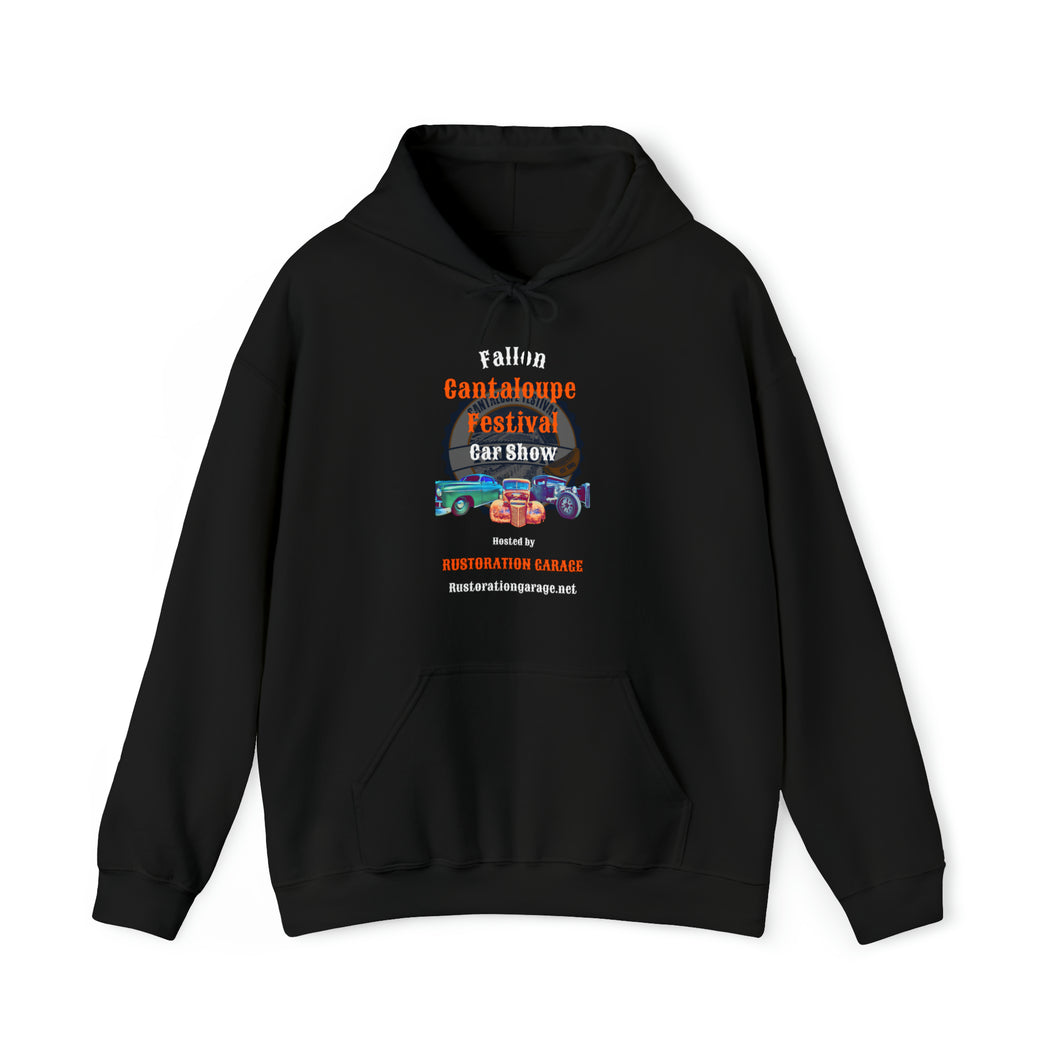 Fallon Cantaloupe Festival Car Show Hooded Sweatshirt - Logo on Front