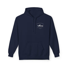 Load image into Gallery viewer, Women&#39;s Fallon Cars N Coffee (print on back) midweight fleece Hoodie
