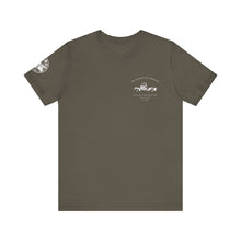 Load image into Gallery viewer, Women&#39;s Rufus &amp; Lucifer Jersey tee (print on back)
