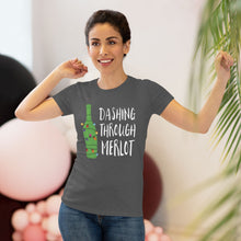 Load image into Gallery viewer, Dashing Through Merlot - Women's Triblend Tee

