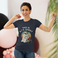 Load image into Gallery viewer, Women&#39;s This is Boo sheet - Triblend Tee
