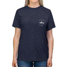 Load image into Gallery viewer, Ladies - Cantaloupe Festival - Print on back - Triblend Tee
