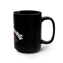 Load image into Gallery viewer, Santa&#39;s Favorite Ho - Black Mug 15oz
