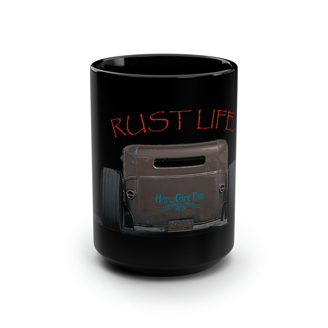 Rust Life - Black Mug 15oz