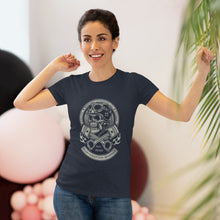 Load image into Gallery viewer, Women&#39;s Rustoration Garage skull Triblend Tee
