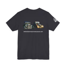 Load image into Gallery viewer, Women&#39;s Rufus &amp; Lucifer Jersey tee (print on back)
