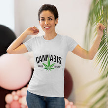 Load image into Gallery viewer, Women&#39;s Cannabis saved my life - Triblend Tee
