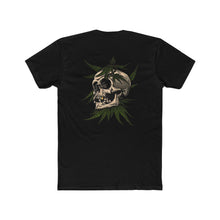 Load image into Gallery viewer, Skull Gold tooth Leaves - Print On Back
