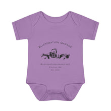 Load image into Gallery viewer, Rustoration Garage - Infant Baby Rib Bodysuit
