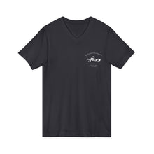 Load image into Gallery viewer, Tyler Crystal - Jersey short sleeve V-neck- Rustoration Garage
