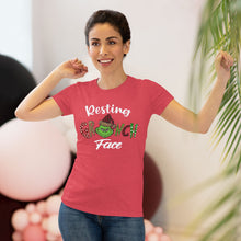Load image into Gallery viewer, Resting Grinch Face - Women's Triblend Tee
