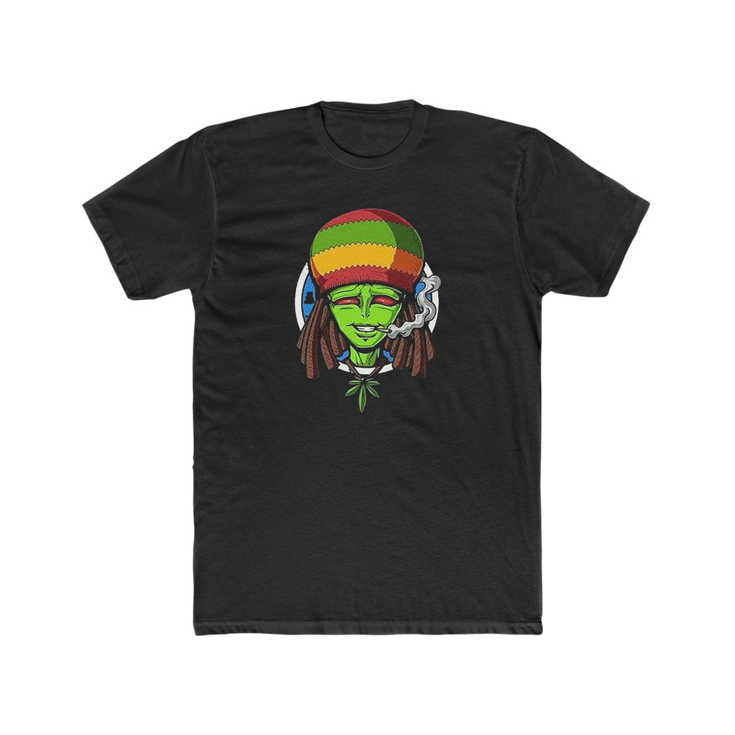 Rasta Alien - Print On Front