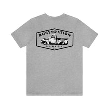 Load image into Gallery viewer, Rustoration Garage - Jersey Short Sleeve Tee - Logo on the Back
