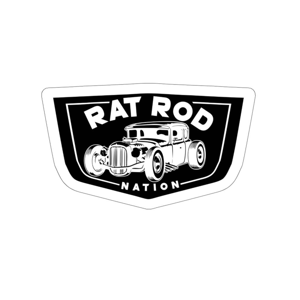 RAT ROD NATION - Die-Cut Stickers