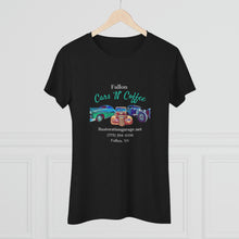 Load image into Gallery viewer, Women&#39;s Fallon Cars N Coffee Triblend Tee
