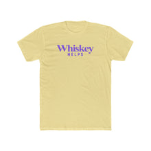 Load image into Gallery viewer, Whiskey Helps Purple - Print On Front
