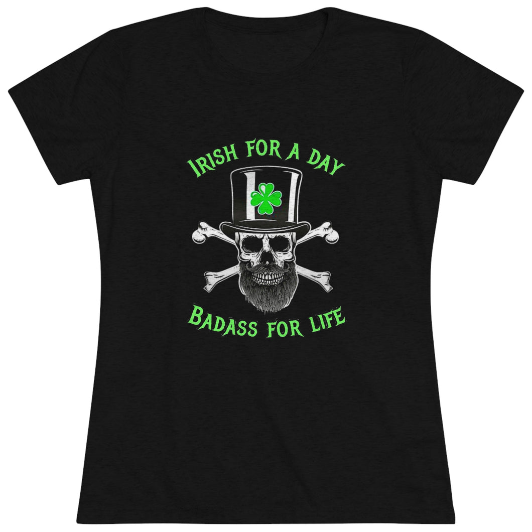 Women's Irish For A Day Triblend Tee