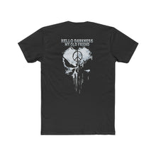 Load image into Gallery viewer, Hello Darkness - Black Shirt - Print On Back
