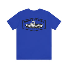 Load image into Gallery viewer, Rustoration Garage - Jersey Short Sleeve Tee - Logo on the Back
