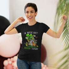 Load image into Gallery viewer, Women&#39;s A Wee Bit Irish Triblend Tee
