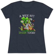 Load image into Gallery viewer, Women&#39;s A Wee Bit Irish Triblend Tee
