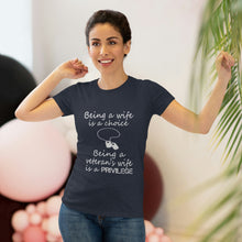 Load image into Gallery viewer, Women&#39;s Being a Wife Is a Choice Triblend Tee
