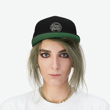 Load image into Gallery viewer, Gas and Beer - Black Flat Bill Hat - Unisex - Logo 1
