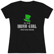 Load image into Gallery viewer, Women&#39;s Irish Girl Triblend Tee
