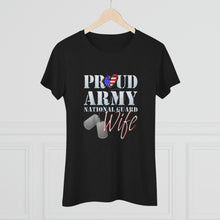 Load image into Gallery viewer, Women&#39;s Proud Army National Guard Wife Triblend Tee
