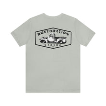 Load image into Gallery viewer, Rustoration Garage - Jersey Short Sleeve Tee - Logo on the Back
