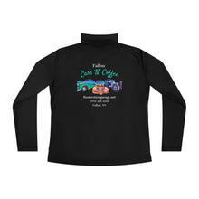 Load image into Gallery viewer, Ladies Cars N Coffee Quarter-Zip Pullover
