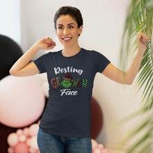 Load image into Gallery viewer, Resting Grinch Face - Women&#39;s Triblend Tee
