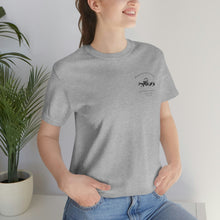 Load image into Gallery viewer, Rustoration Garage - Jersey Short Sleeve Tee - Logo on the Back
