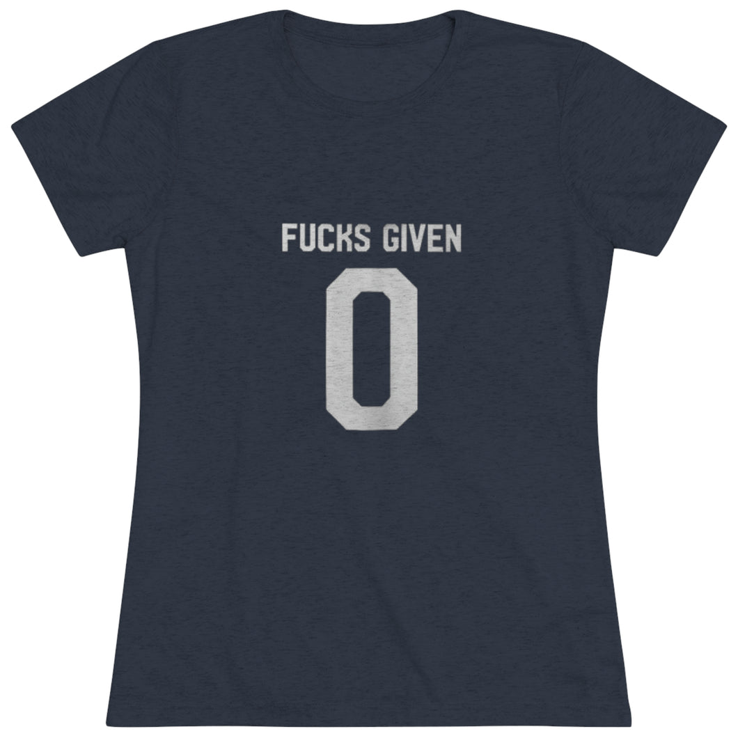 Women's Fucks given Triblend Tee