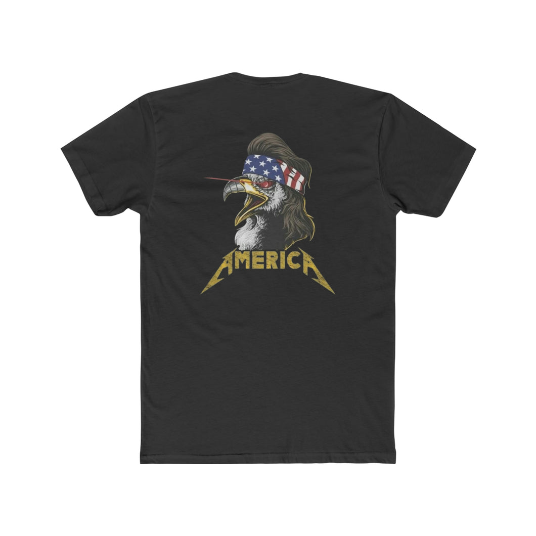 America Rock'n Eagle - Print On Back