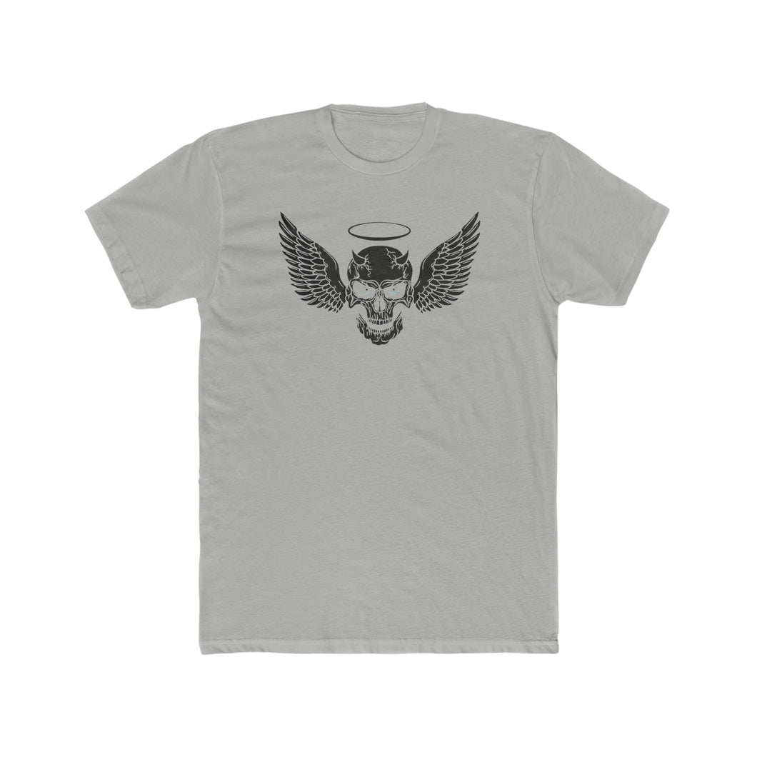 Skull Wings and Halo - Print On Front - Multiple Colors