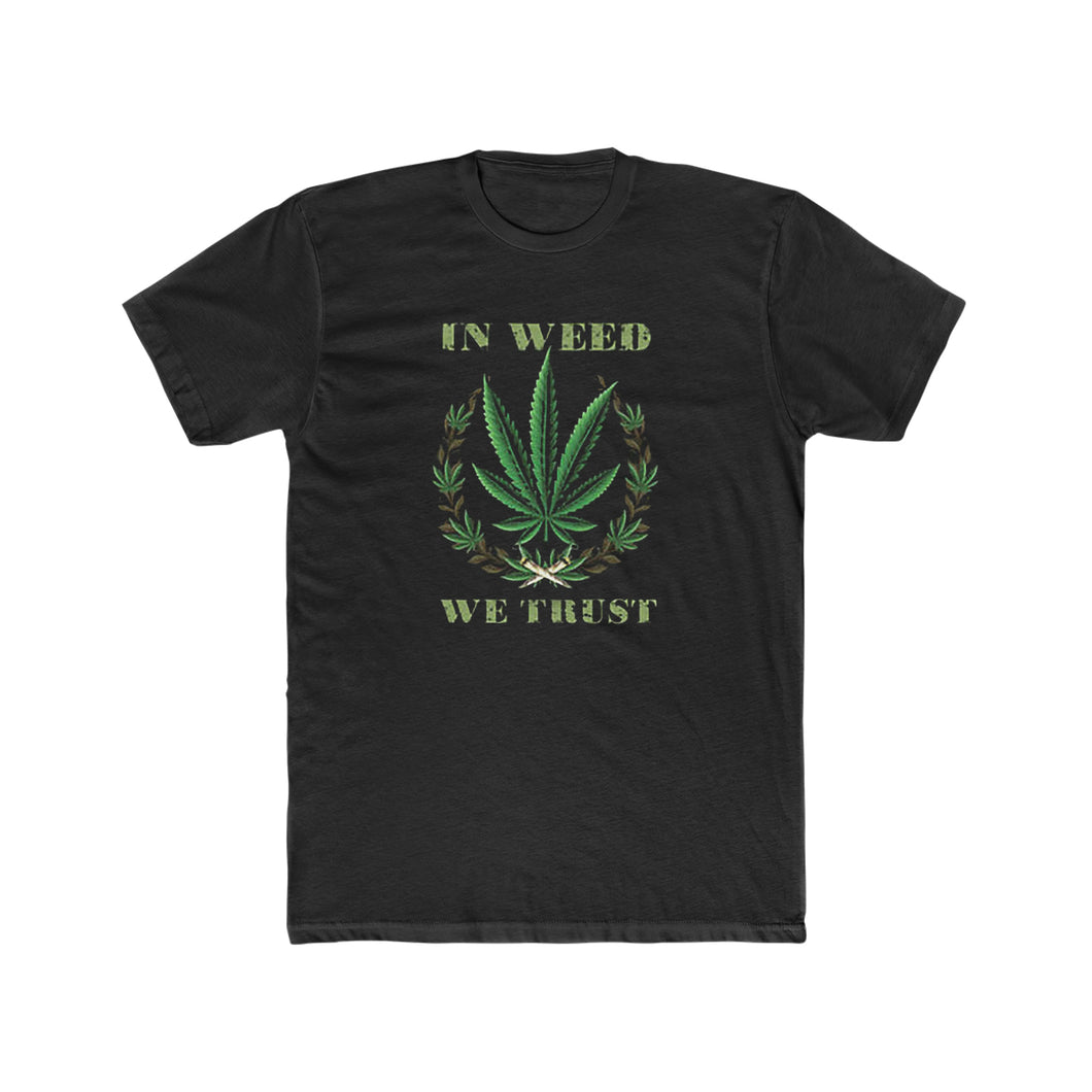 Leaf Halo - In Weed We Trust - Print On Front
