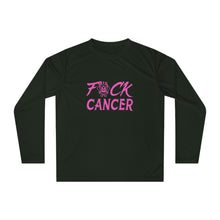 Load image into Gallery viewer, Unisex Fuck Cancer Performance Long Sleeve Shirt
