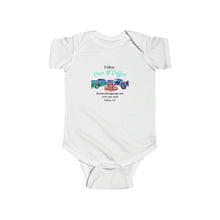 Load image into Gallery viewer, Infant Cars N Coffee Fine Jersey Bodysuit
