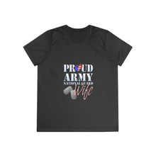 Load image into Gallery viewer, Ladies - Proud Army National Guard Wife - Competitor Tee
