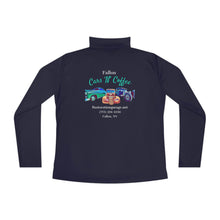 Load image into Gallery viewer, Ladies Cars N Coffee Quarter-Zip Pullover
