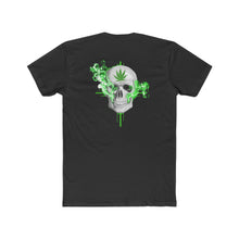 Load image into Gallery viewer, Weed Skull Green Smoke - Design On Back
