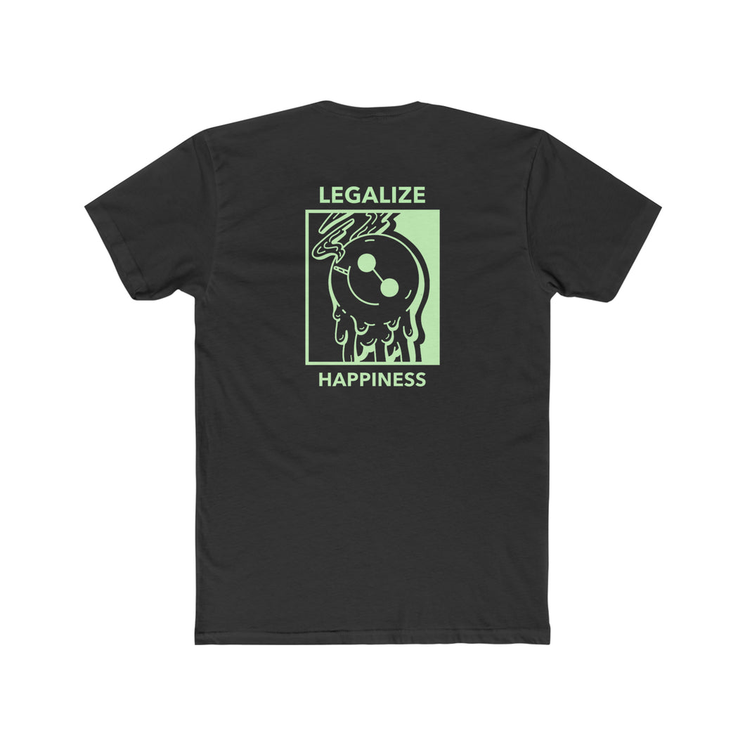 Legalize Happiness - Design On Back