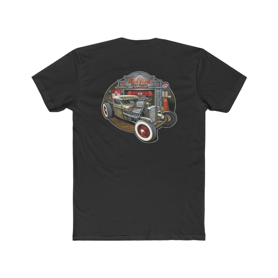 Rat Rod Garage - Print On Back