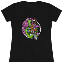 Load image into Gallery viewer, Women&#39;s Smokin Alien Girl Triblend Tee
