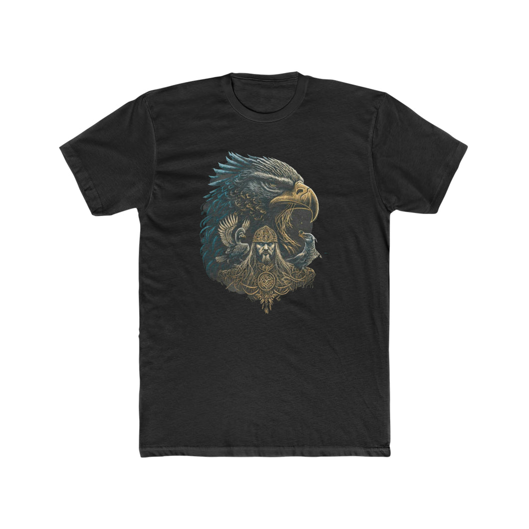 Celtic Viking and Eagle - Print On Front